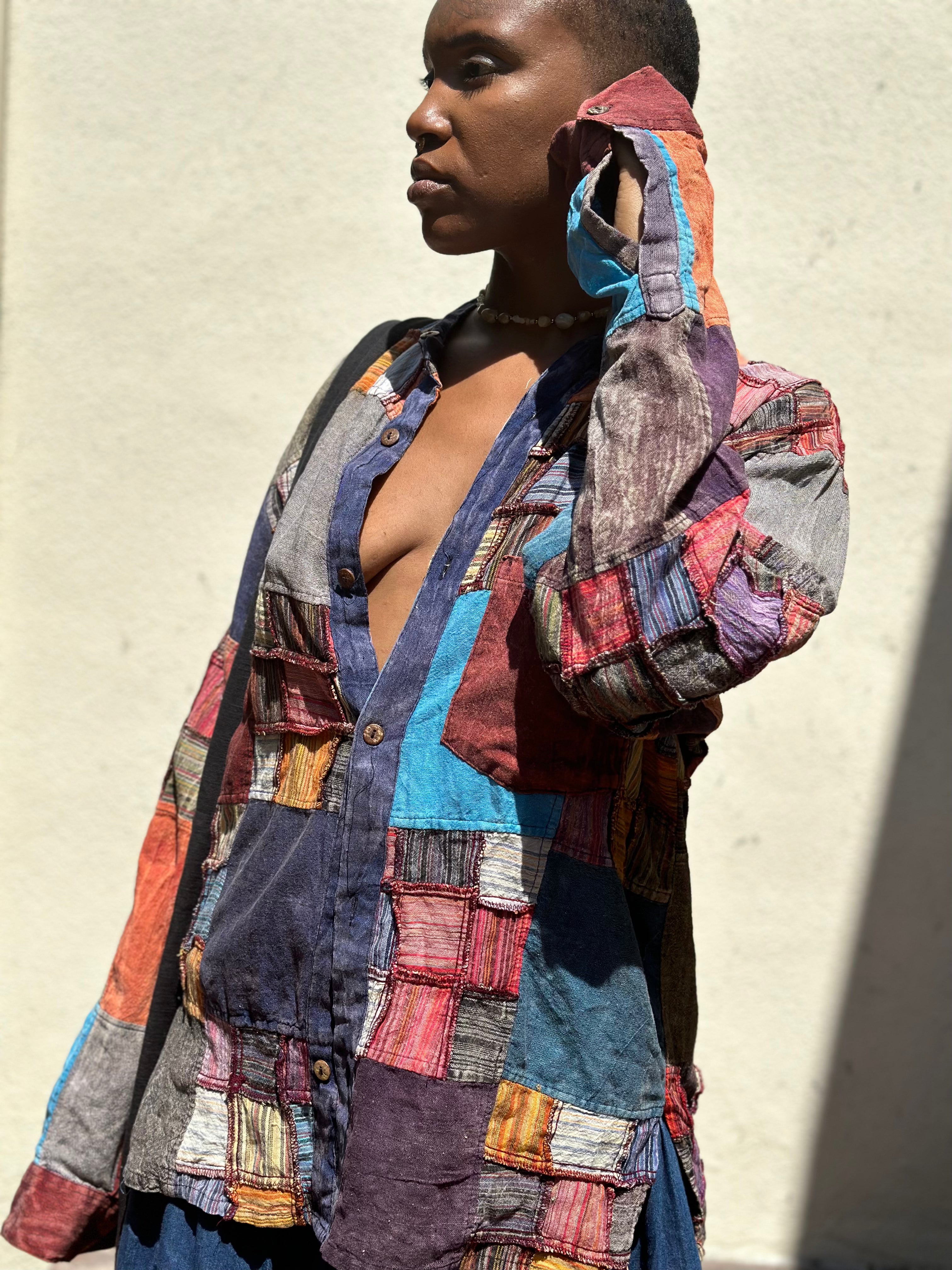 VINTAGE PATCHWORK SHIRT