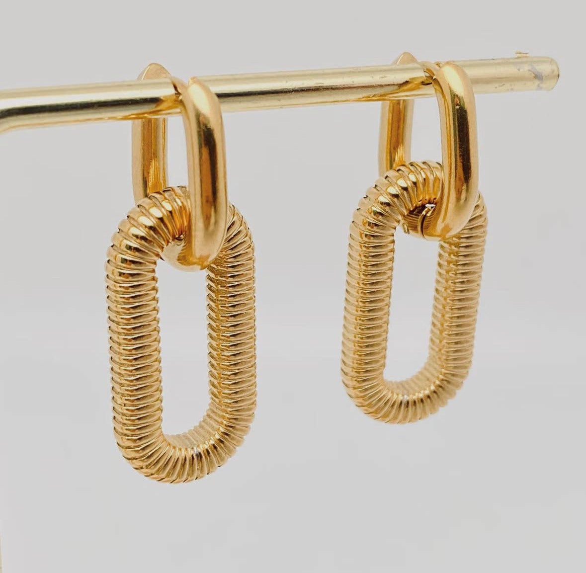 GOLD LINK EARRIGS